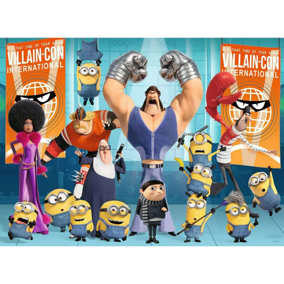 Ravensburger:  Minions 2 The Rise of Gru: 100 XXL Piece Puzzle