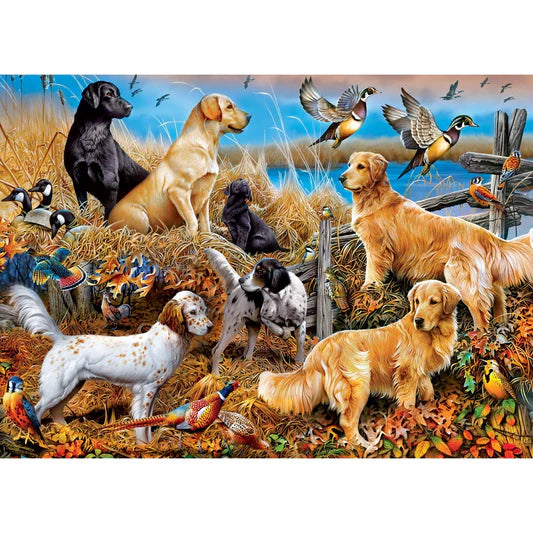 Master Pieces: Mossy Oak- Mans Best Friend: 1000 Piece Puzzle