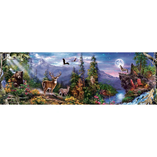 Master Pieces: Realtree Panoramic: 1000 Piece Panoramic Puzzle