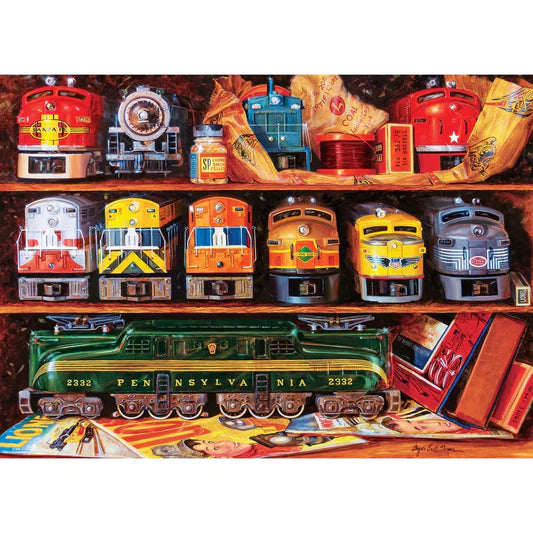 Master Pieces: Lionel Trains- Well Stocked Shelves: 1000 Piece Puzzle