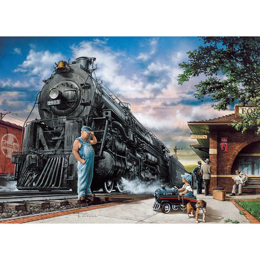 Master Pieces: Railway Dreams: 1000 Piece Puzzle