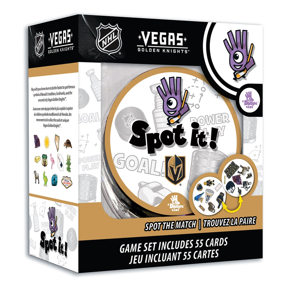Master Pieces: Las Vegas Golden Knights Spot It!