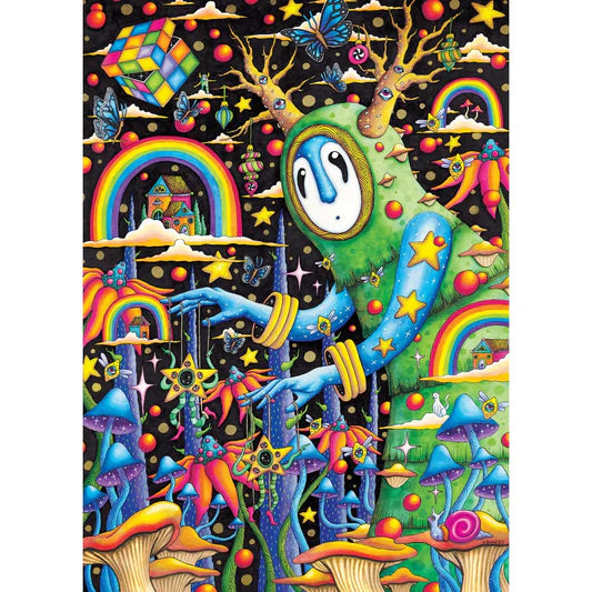 Master Pieces: Wonderous Worlds- The World Was Mad: 1000 Piece Puzzle