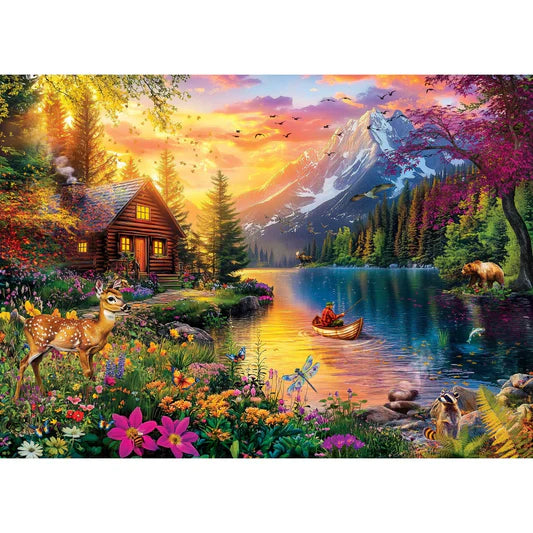 Master Pieces: Time Away- Evening Tranquility: 1000 Piece Puzzle