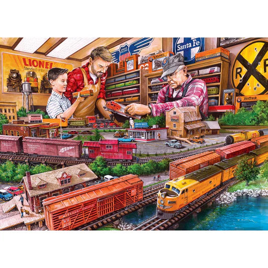 Master Pieces: Lionel Trains- Shopping Spree: 1000 Piece Puzzle