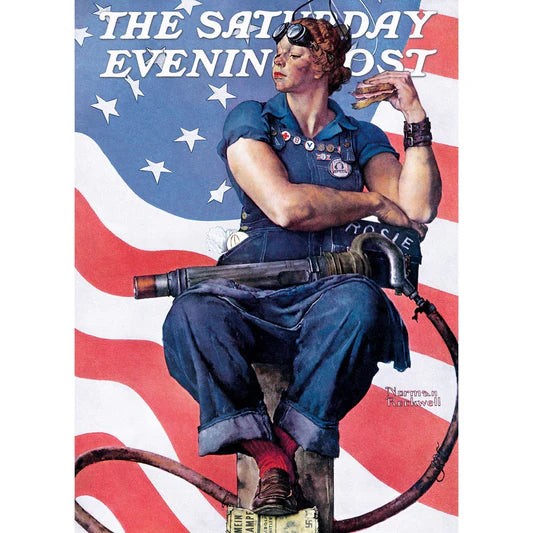 Master Pieces: Saturday Evening Post- Rosie the Riveter: 1000 Piece Puzzle