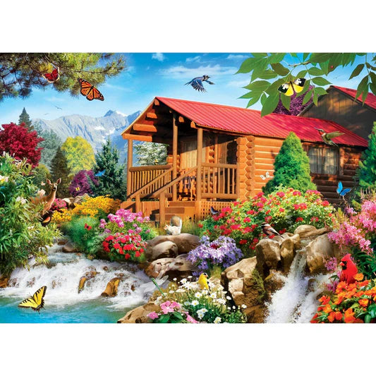 Master Pieces: Memory Lane- Whispering Creek: 1000 Piece Puzzle