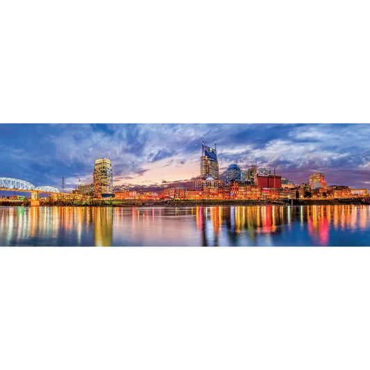 Master Pieces: Nashville, Tennessee: 1000 Piece Panoramic Puzzle