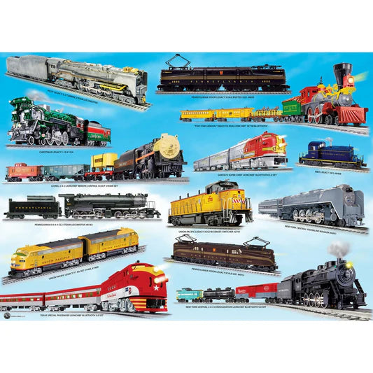 Master Pieces: Lionel Trains Since 1900: Best in Class: 1000 Piece Puzzle