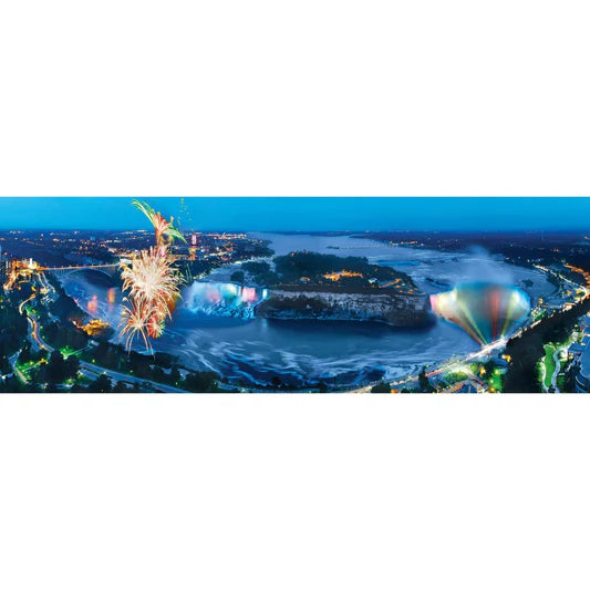 Master Pieces: Niagra Falls: 1000 Piece Panoramic Puzzle
