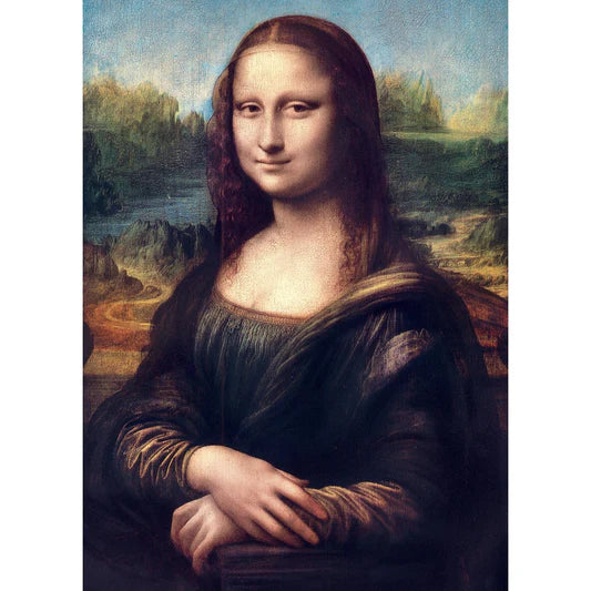 Master Pieces: Mona Lisa: 1000 Piece Puzzle