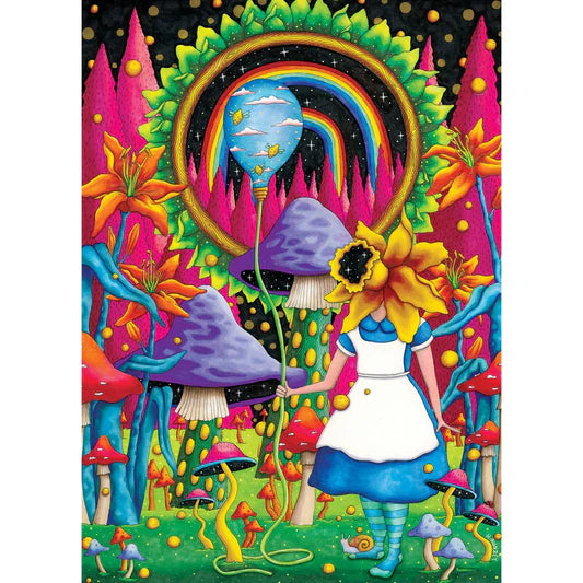 Master Pieces: Wonderous Worlds- Go Ask Alice: 1000 Piece Puzzle