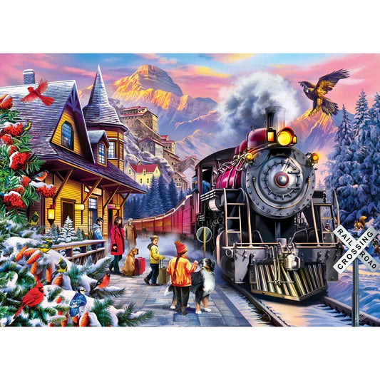 Master Pieces: Railways- Alpine Journey: 1000 Piece Puzzle