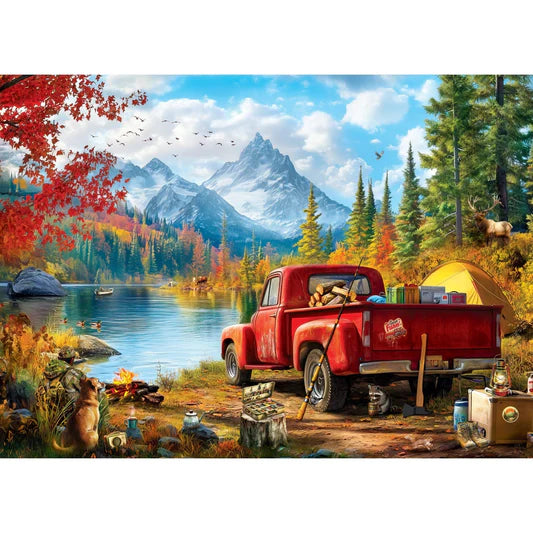 Master Pieces: Realtree- Backwoods Bound: 1000 Piece Puzzle