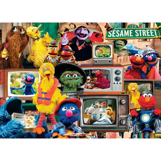 Master Pieces: Sesame Street: Big Bird's Block Party: 1000 Piece Puzzle