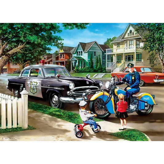 Master Pieces: Hometown Heroes- Neighborhood Patrol: 1000 Piece Puzzle