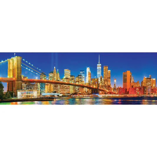1000-Piece Steve Kaufman Collection-Brooklyn Bridge main image 0