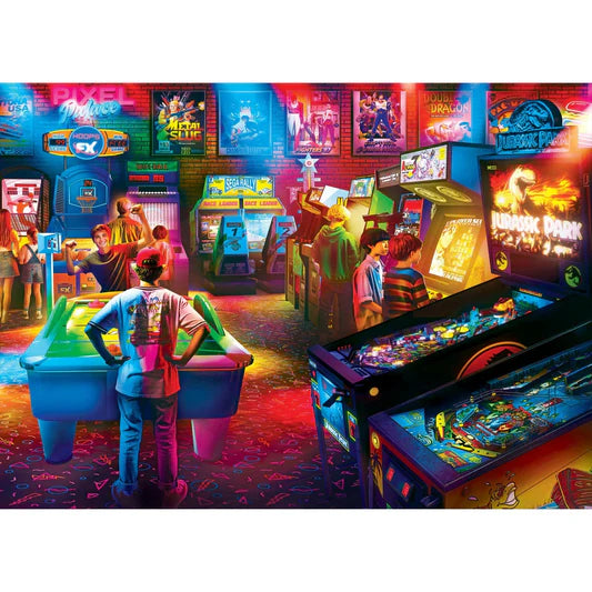 Master Pieces: Pop Culture- Pinball Wizards Lair: 1000 Piece Puzzle