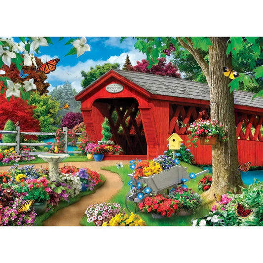 Master Pieces: Memory Lane- Butterfly Bridge: 1000 Piece Puzzle