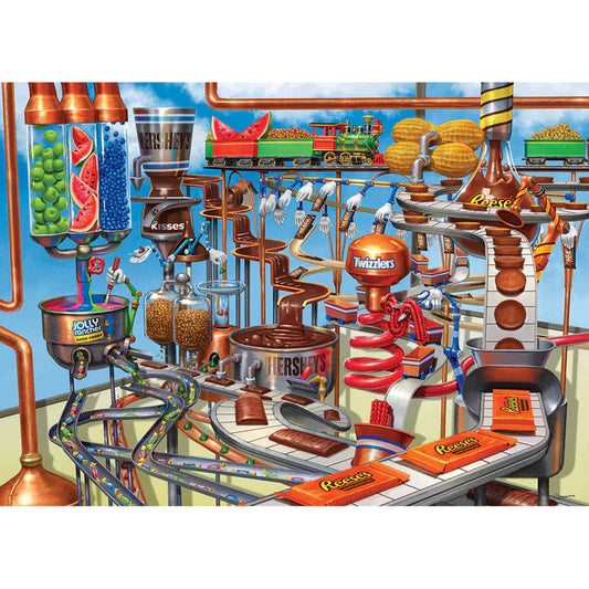 Master Pieces: Hershey's Chocolate Factory: 1000 Piece Puzzle