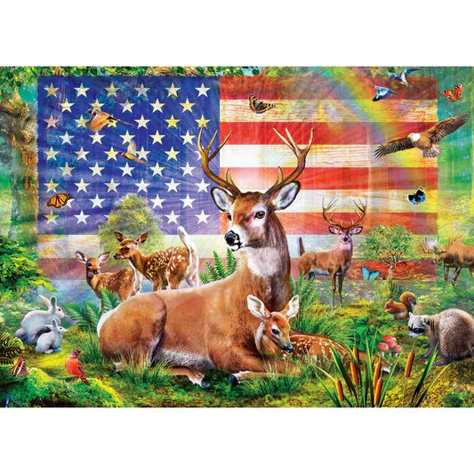 Master Pieces: Mossy Oak- Radiant Country: 1000 Piece Puzzle