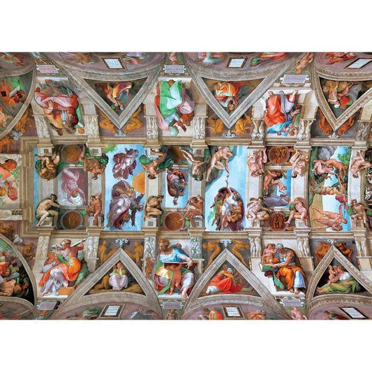 Master Pieces: The Sistine Chapel Ceiling: 1000 Piece Puzzle
