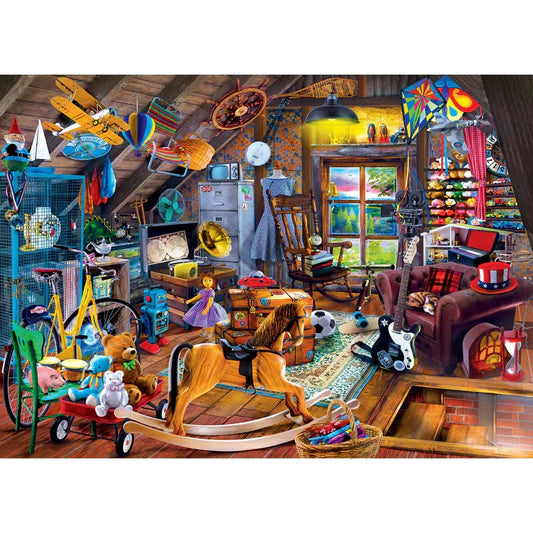 Master Pieces: Seek & Find- A Precious Mess: 1000 Piece Puzzle