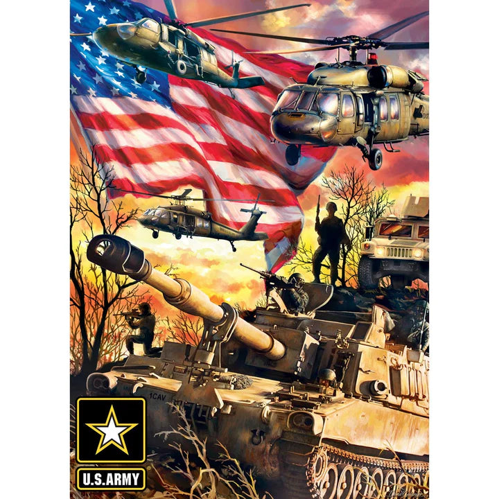 ジグソーパズル MasterPieces US Army Firepower Master Pieces: U.S. Army - Army Firepower: 1000 Piece Puzzle