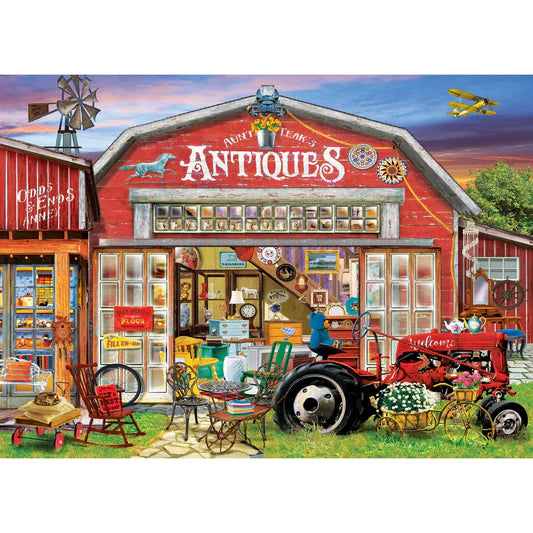Master Pieces: Seek & Find- Antiques for Sale: 1000 Piece Puzzle