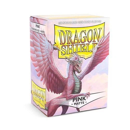 Dragon Shield: Standard Size Card Matte Sleeves 100 CT Pink
