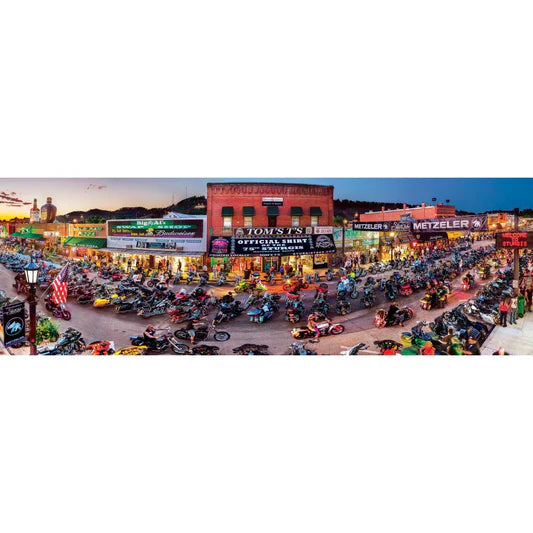 Master Pieces: Sturgis, South Dakota: 1000 Piece Panoramic Puzzle