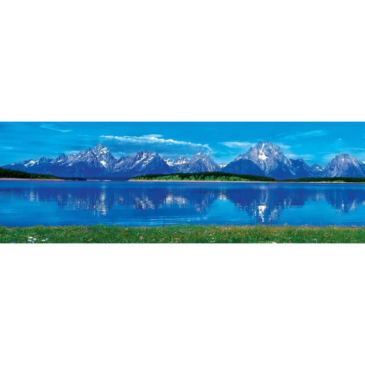 Master Pieces: Grand Tetons, Wyoming: 1000 Piece Panoramic Puzzle