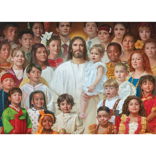Master Pieces: He Watches Over Us: 1000 Piece Puzzle