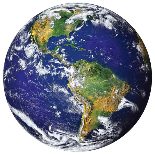 Master Pieces: The Earth: 1000 Piece Round Puzzle
