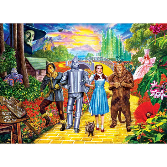 Master Pieces: The Wizard of Oz- Off to see the Wizard: 1000 Piece Puzzle