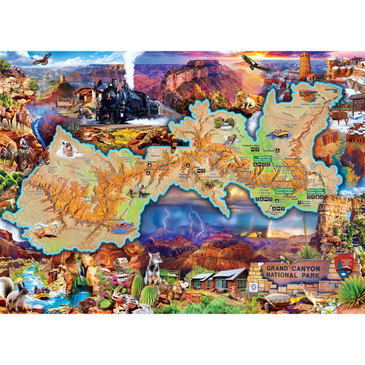 Master Pieces: Grand Canyon National Park: 1000 Piece Puzzle
