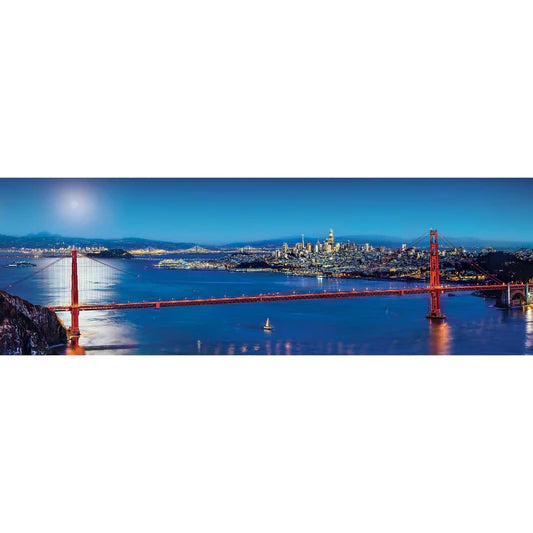 Master Pieces: San Francisco, California: 1000 Piece Panoramic Puzzle