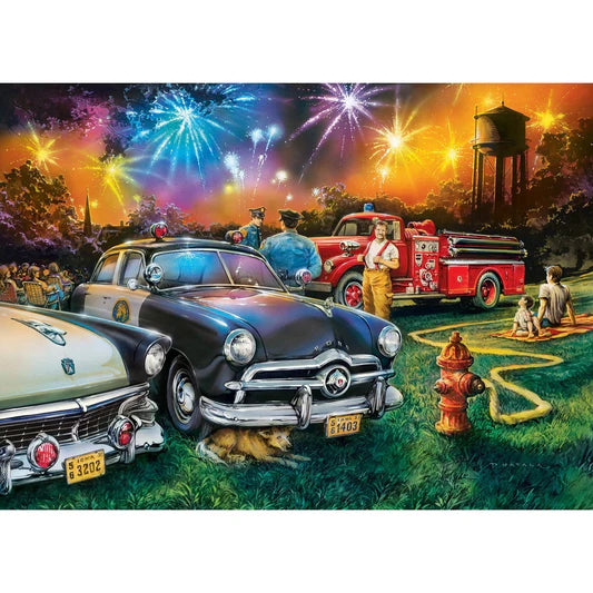 Master Pieces: Hometown Heroes- Safety First: 1000 Piece Puzzle