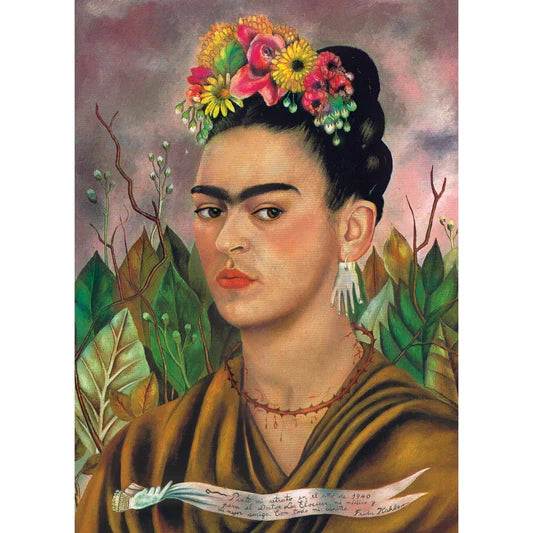 Master Pieces: Frida Kahlo: Self Portrait Dedicated to Dr Eloesser: 1000 Piece Puzzle