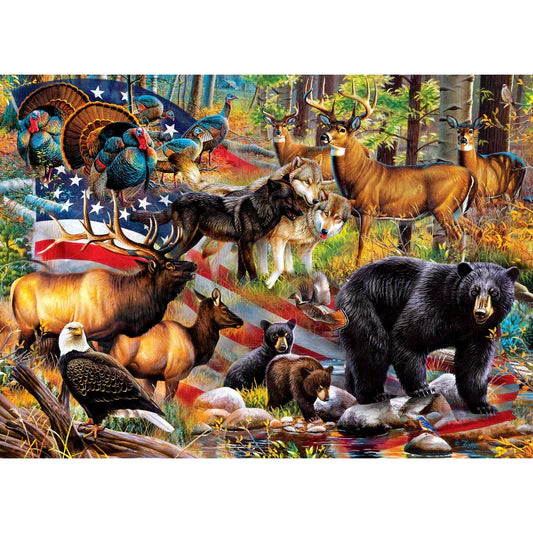 Master Pieces: Mossy Oak- This Land is Your Land: 1000 Piece Puzzle