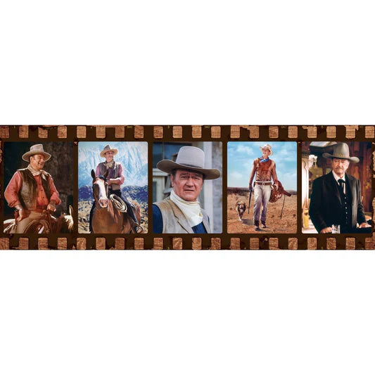 Master Pieces: John Wayne- Forever in Film: 1000 Piece Panoramic Puzzle