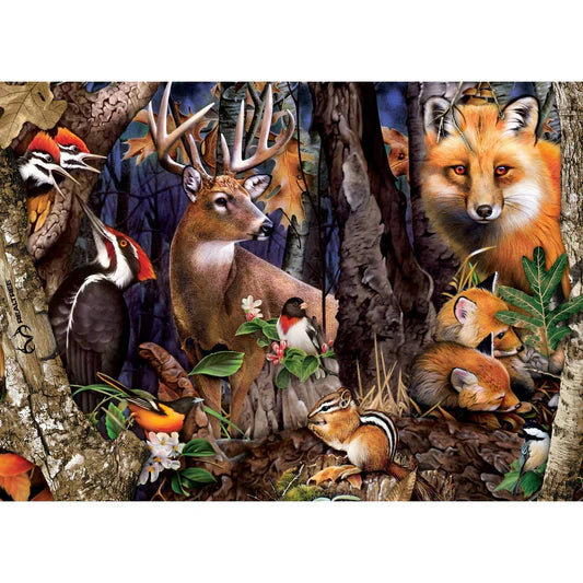 Master Pieces: Realtree- Forest Gathering: 1000 Piece Puzzle