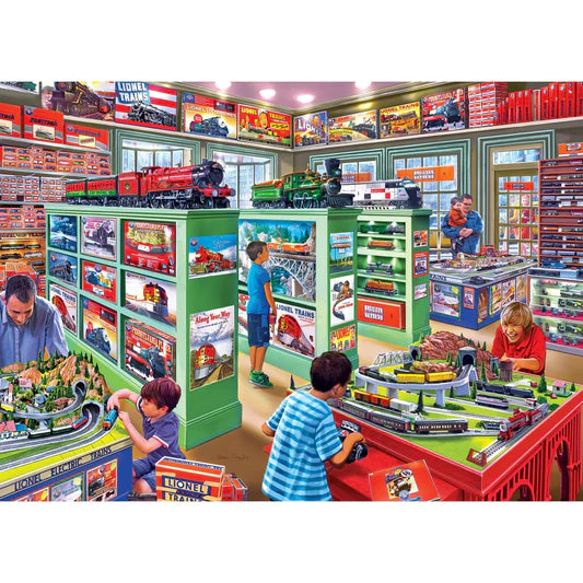 Master Pieces: Lionel Trains- The Lionel Store: 1000 Piece Puzzle