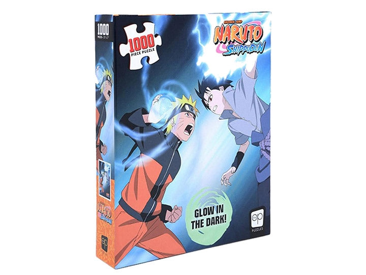 USAOPOLY: Naruto Shippuden: Rivals (Glow in the Dark): 1000 Piece Puzzle