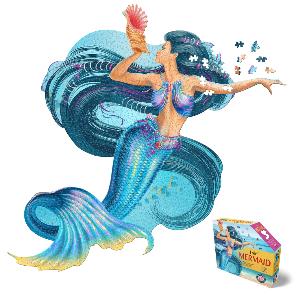 Madd Capp: I Am Mermaid: 1000 Piece Shaped Puzzle – Puzzled Gamer
