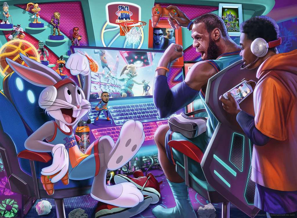 Ravensburger: Space Jam Gamestation: 300 XXL Piece Puzzle