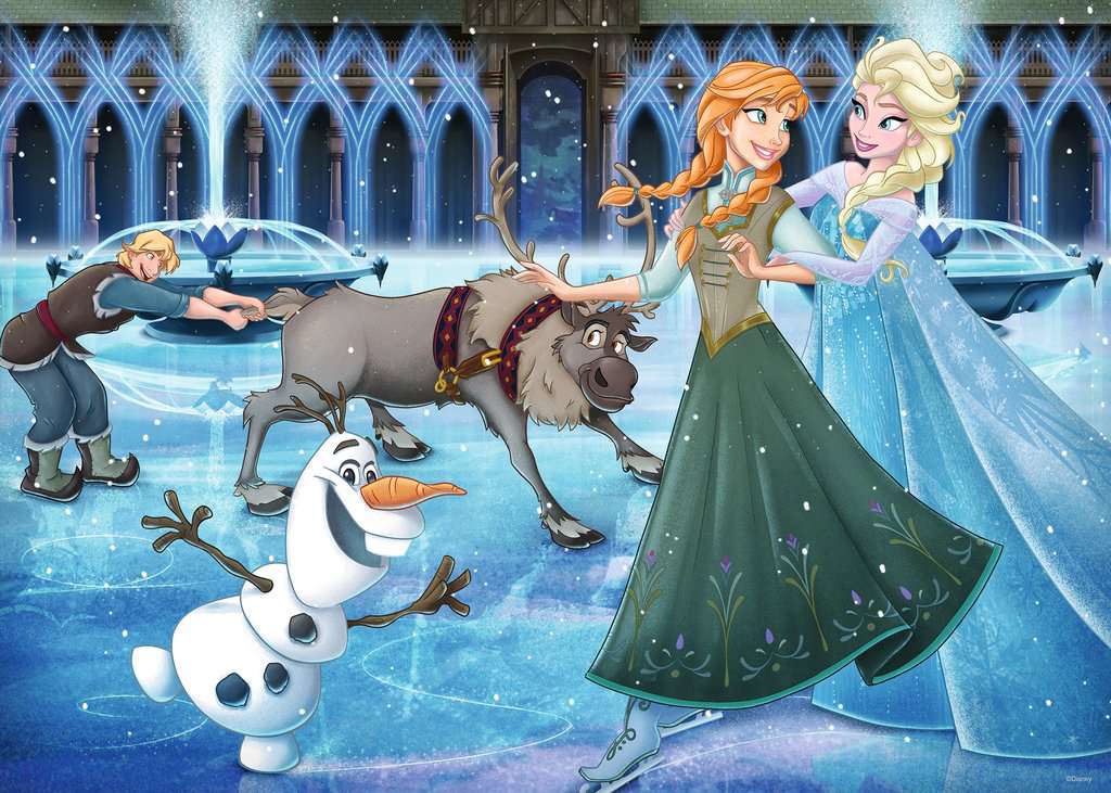 1000 Piece Jigsaw Puzzle - Disney Collector's Edition: Anna, Elsa