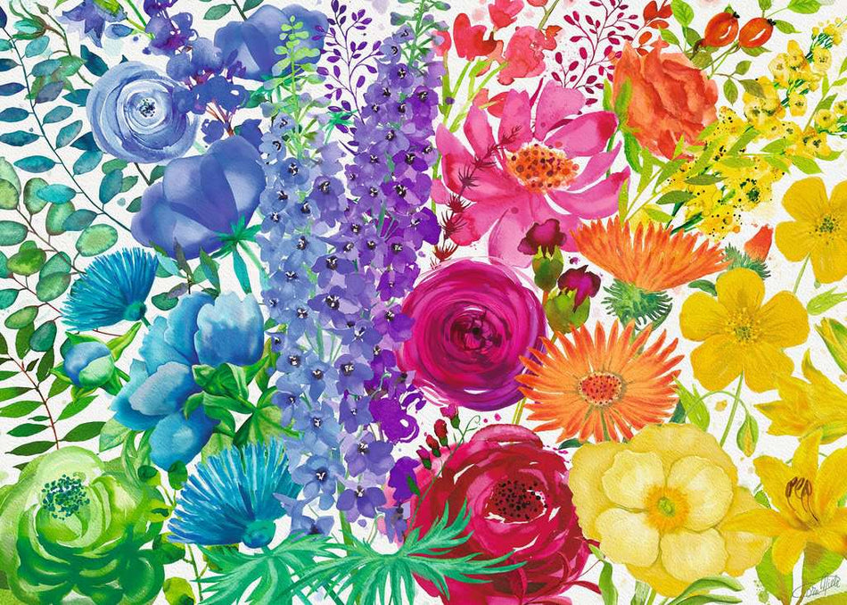Ravensburger: Floral Rainbow: 300 Large Format Piece Puzzle