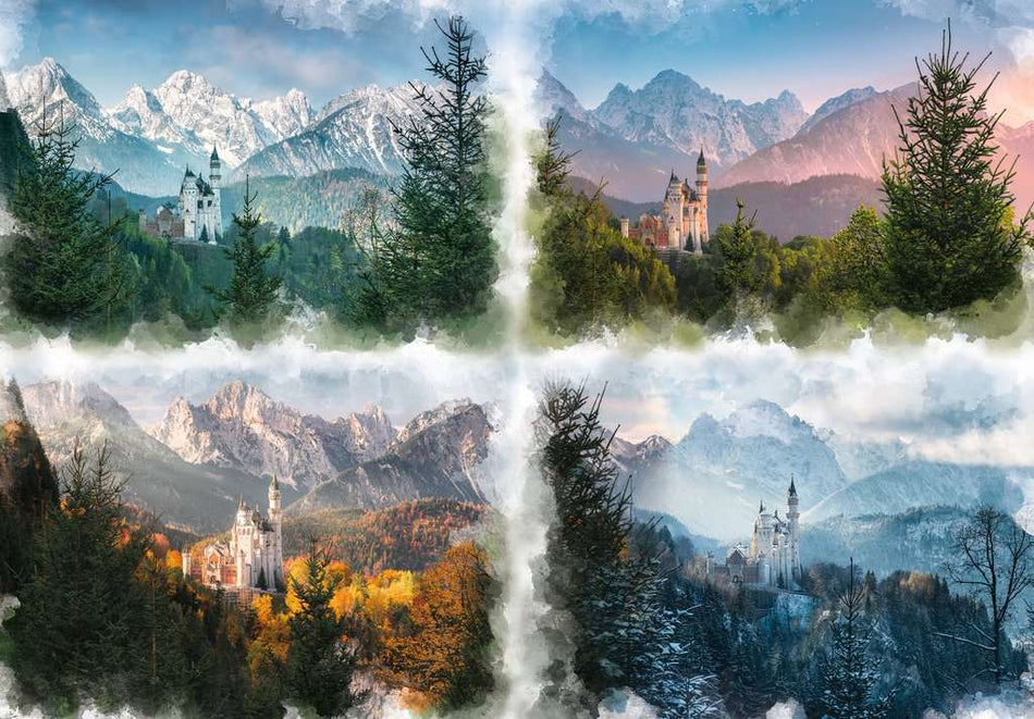 Ravensburger: Castle Through the Seasons: 18,000 Piece Puzzle