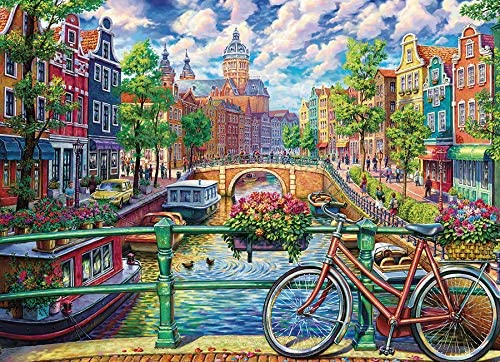 Cobble Hill: Amsterdam Canal: 1000 Piece Puzzle